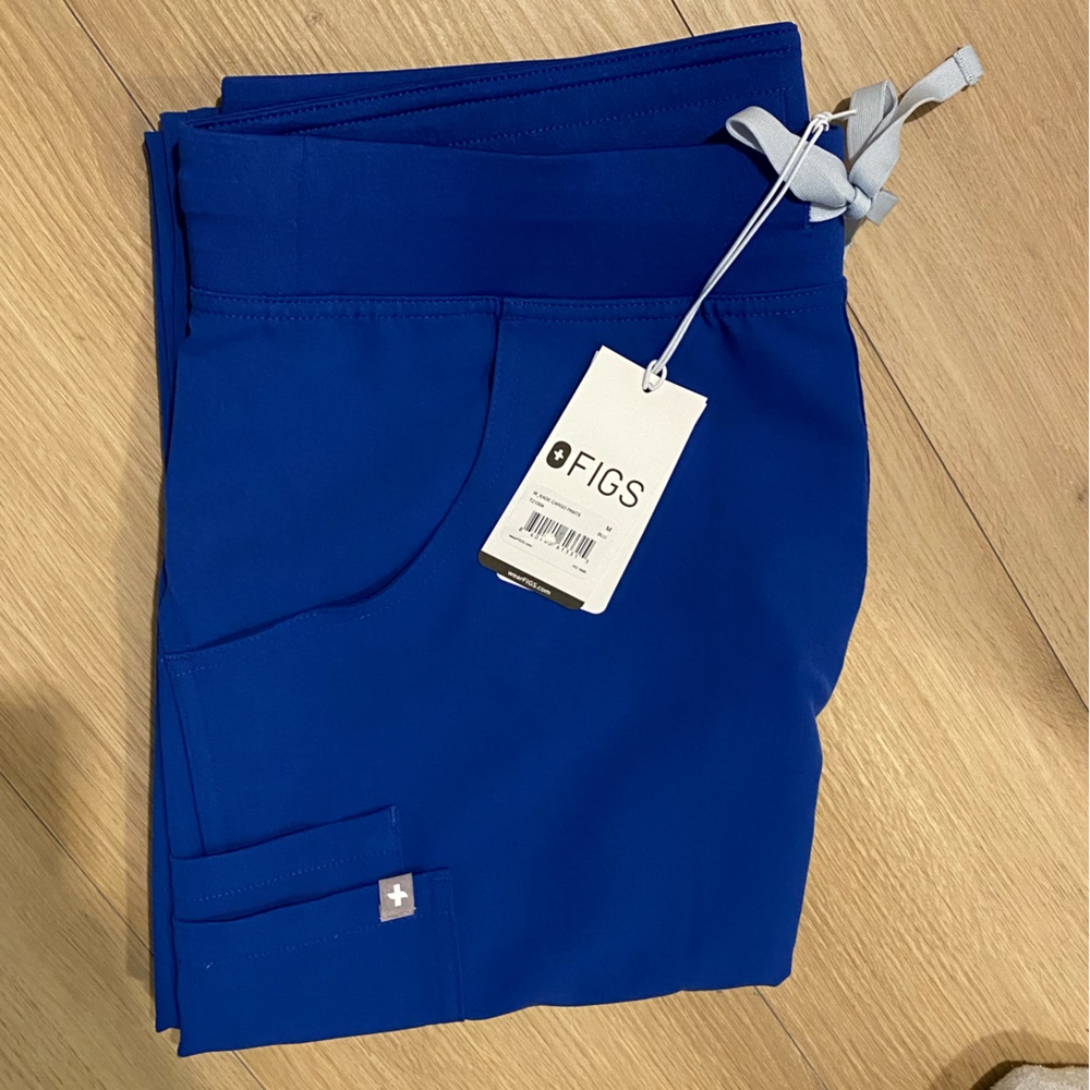 Figs Winning Blue Kade Scrub Pant